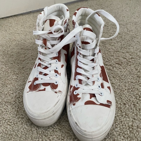 SHEIN Shoes - Cow Print sneakers